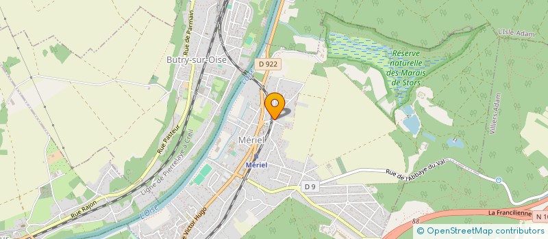 localisation de l'entreprise MONSIEUR REMY RICARD à MERIEL