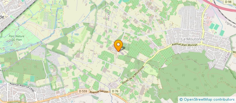 localisation de l'entreprise MONSIEUR REMY ROBIN  LA GARDE