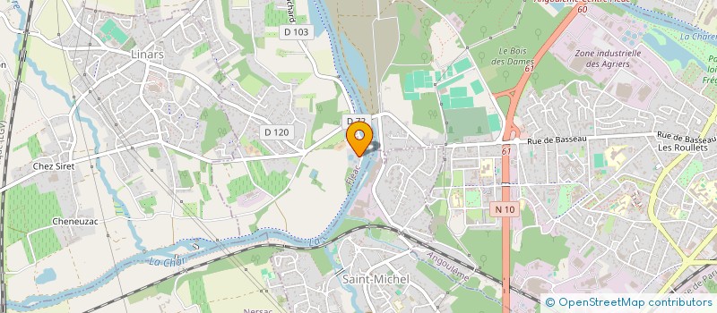 localisation de l'entreprise MONSIEUR REMY ROCHARD  FLEAC