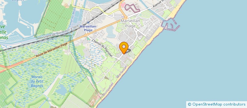 localisation de l'entreprise MONSIEUR REMY ROCHETTE à MARSEILLAN