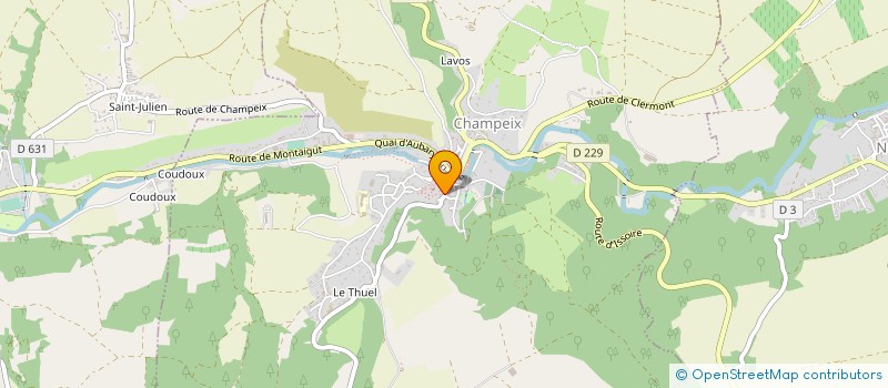 localisation de l'entreprise MONSIEUR REMY RODRIGUES  VIC-LE-COMTE