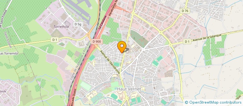 localisation de l'entreprise MONSIEUR REMY RODRIGUEZ  PERPIGNAN