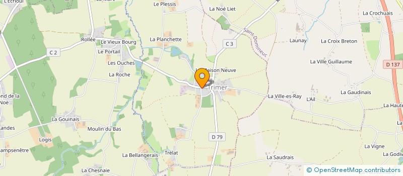 localisation de l'entreprise MONSIEUR REMY ROGER BRULE  TRIMER