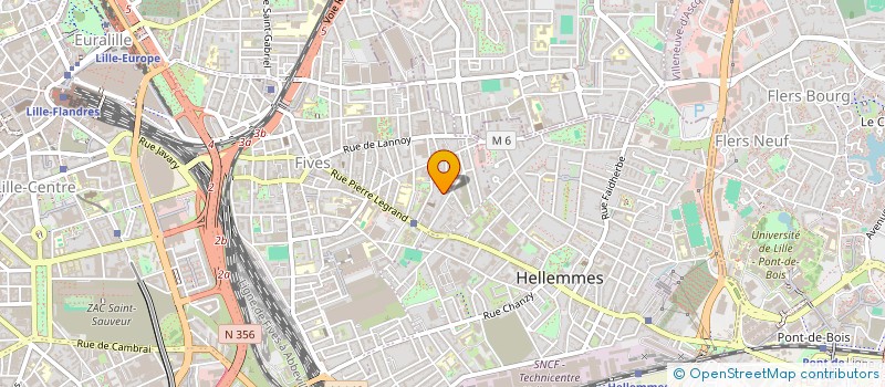 localisation de l'entreprise MONSIEUR REMY RONCIN à LILLE