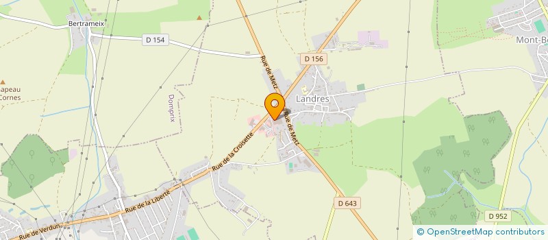 localisation de l'entreprise MONSIEUR REMY RUBIS  LANDRES