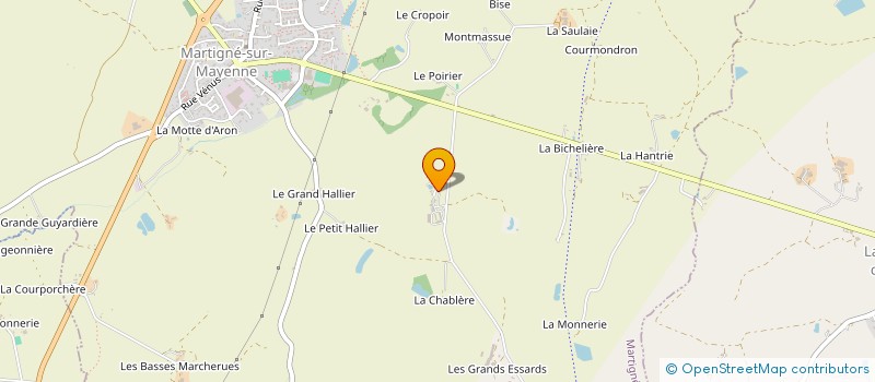 localisation de l'entreprise MONSIEUR REMY RUBLIER  MARTIGNE-SUR-MAYENNE