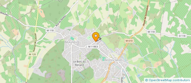 localisation de l'entreprise MONSIEUR REMY RUDEL à SAINT-GENIES-DES-MOURGUES