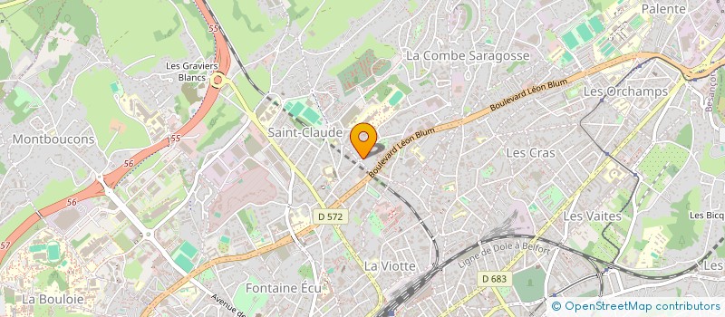 localisation de l'entreprise MONSIEUR REMY SABBAH à BESANCON