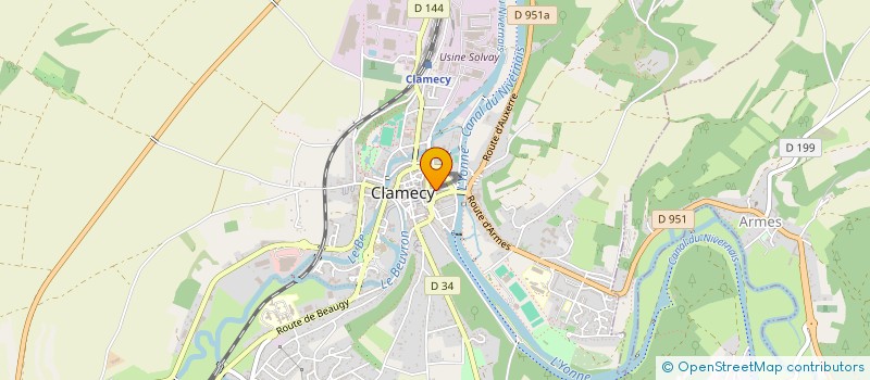 localisation de l'entreprise MONSIEUR REMY SALEUR à AVALLON