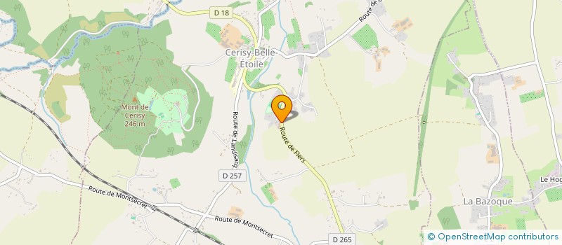 localisation de l'entreprise MONSIEUR REMY SALLE  CALIGNY