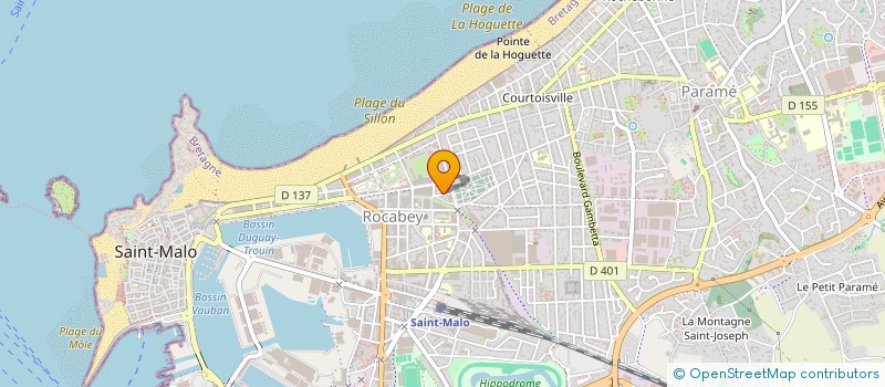 localisation de l'entreprise MONSIEUR REMY SALOU  SAINT-MALO