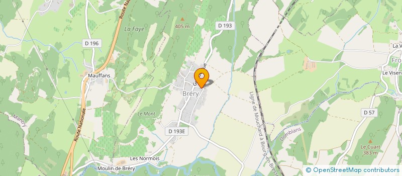 localisation de l'entreprise MONSIEUR REMY SALVADORI  DOMBLANS