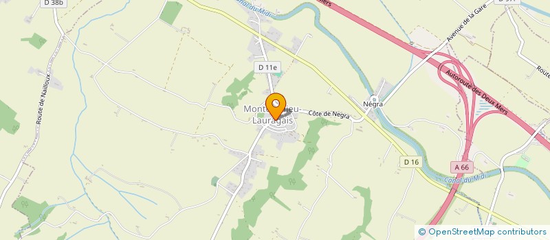 localisation de l'entreprise MONSIEUR REMY SAURRAT  MONTESQUIEU-LAURAGAIS