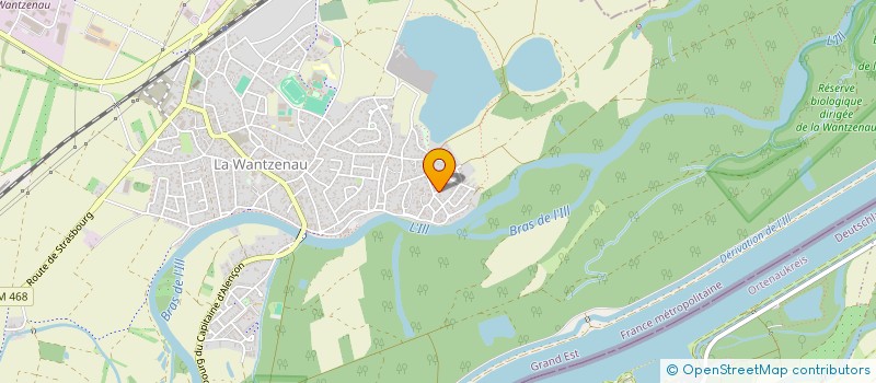 localisation de l'entreprise MONSIEUR REMY SCHAERER  LA WANTZENAU
