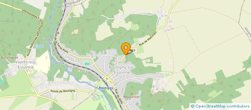 localisation de l'entreprise MONSIEUR REMY SCHROEDER  BOUTIGNY-SUR-ESSONNE