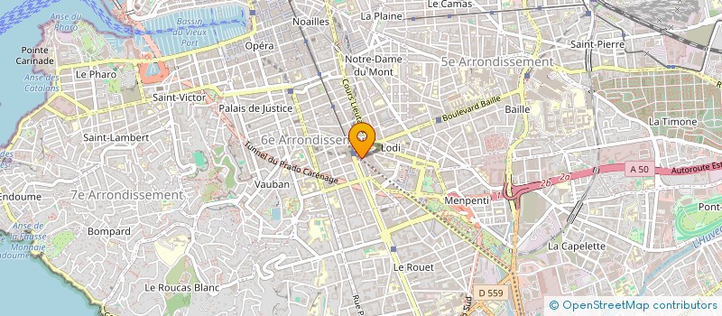 localisation de l'entreprise MONSIEUR REMY SEBBAH à MARSEILLE