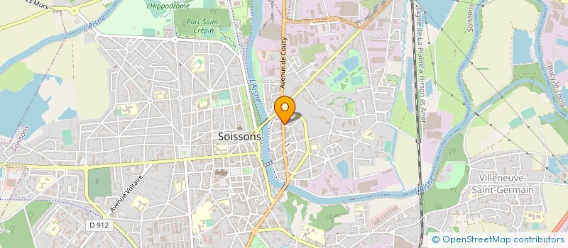 localisation de l'entreprise MONSIEUR REMY SECK à SOISSONS