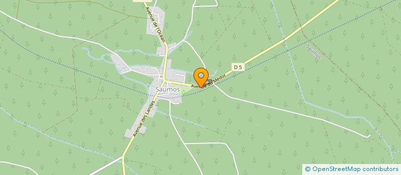 localisation de l'entreprise MONSIEUR REMY SEGUIN  SAUMOS