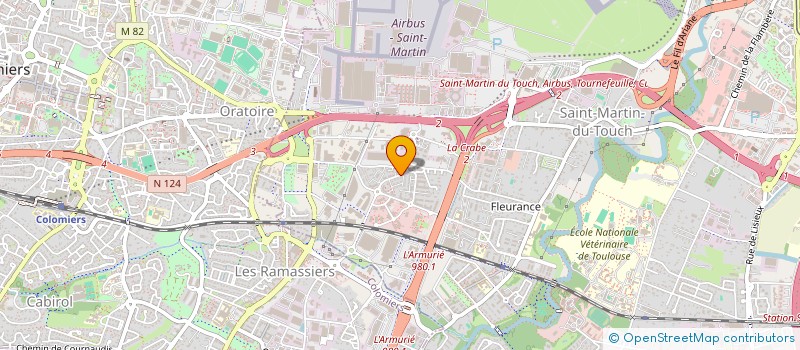 localisation de l'entreprise MONSIEUR REMY SENG à TOULOUSE
