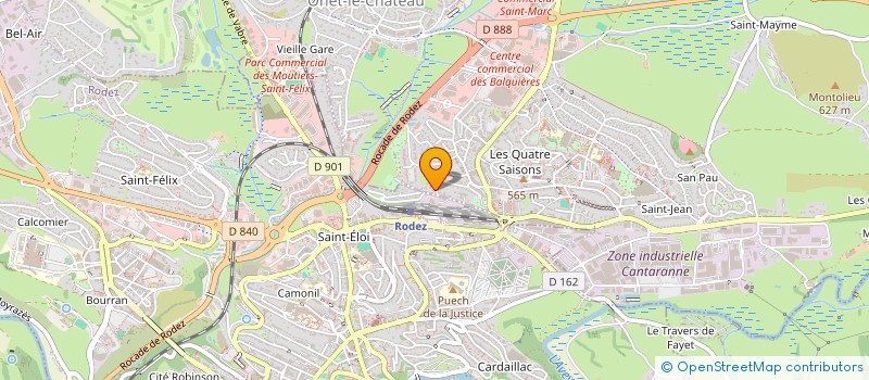 localisation de l'entreprise MONSIEUR REMY SEVIGNE  ONET-LE-CHATEAU