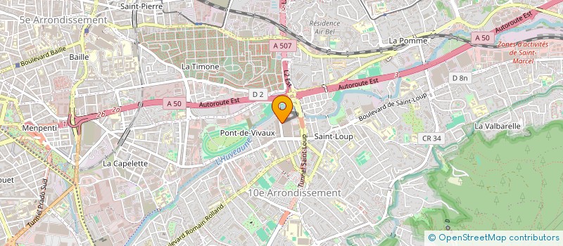 localisation de l'entreprise MONSIEUR REMY SICARD à MARSEILLE