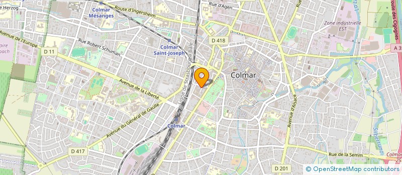 localisation de l'entreprise MONSIEUR REMY SIMON  COLMAR