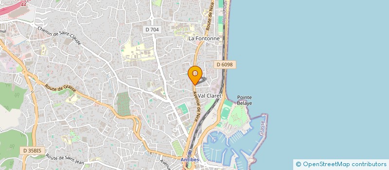 localisation de l'entreprise MONSIEUR REMY SIMTAINE à ANTIBES