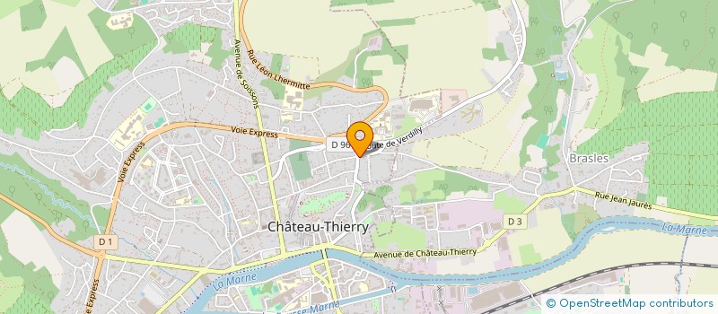 localisation de l'entreprise MONSIEUR REMY SIZABUIRE à CHATEAU-THIERRY