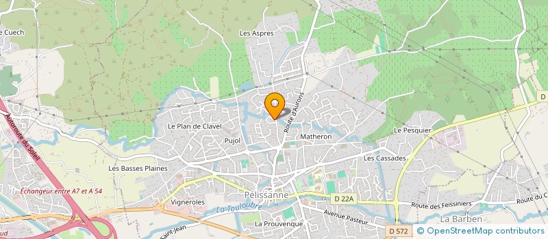 localisation de l'entreprise MONSIEUR REMY SLAWSKI  PELISSANNE