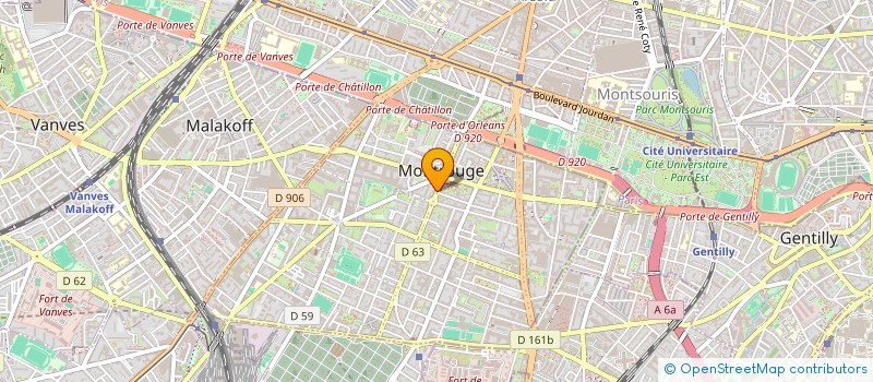 localisation de l'entreprise MONSIEUR REMY SOUBANERE à MONTROUGE