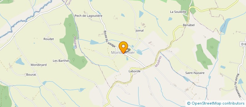 localisation de l'entreprise MONSIEUR REMY SOUPA  MONTFERMIER