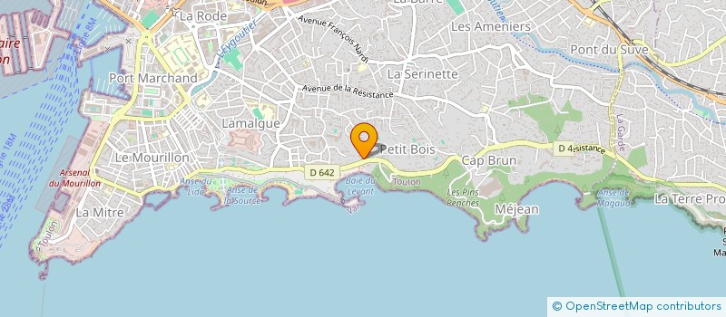 localisation de l'entreprise MONSIEUR REMY SUCCO  TOULON