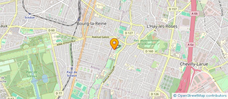 localisation de l'entreprise MONSIEUR REMY TABOURIER  L'HAY-LES-ROSES