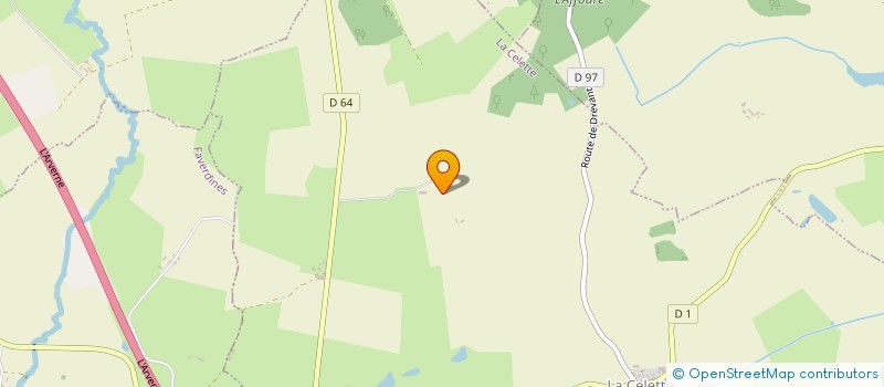 localisation de l'entreprise MONSIEUR REMY TAFFOUREAU  LA CELETTE