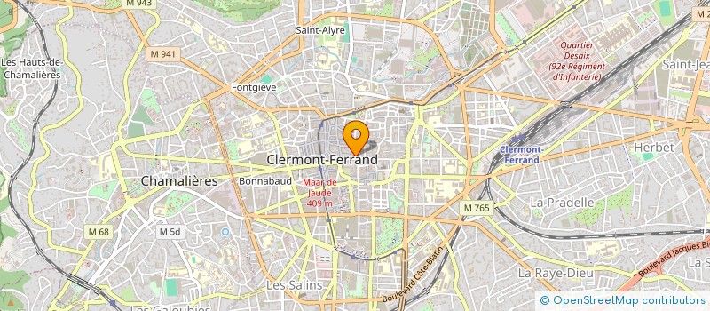 localisation de l'entreprise MONSIEUR REMY TARDIEU à CLERMONT-FERRAND