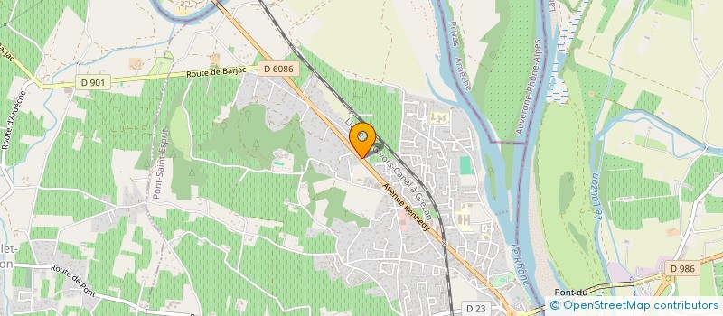 localisation de l'entreprise MONSIEUR REMY TARRIEUX  PONT-SAINT-ESPRIT