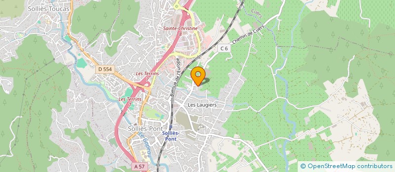 localisation de l'entreprise MONSIEUR REMY TECHER à SOLLIES-PONT