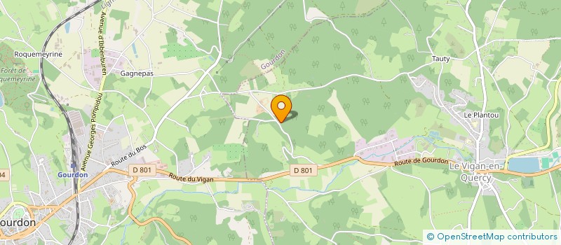 localisation de l'entreprise MONSIEUR REMY TEISSEDRE  LE VIGAN