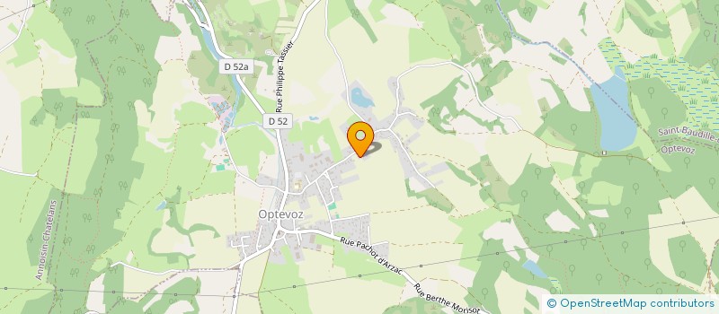 localisation de l'entreprise MONSIEUR REMY TESTE  OPTEVOZ