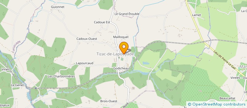 localisation de l'entreprise MONSIEUR REMY THILLOY  CLERAC