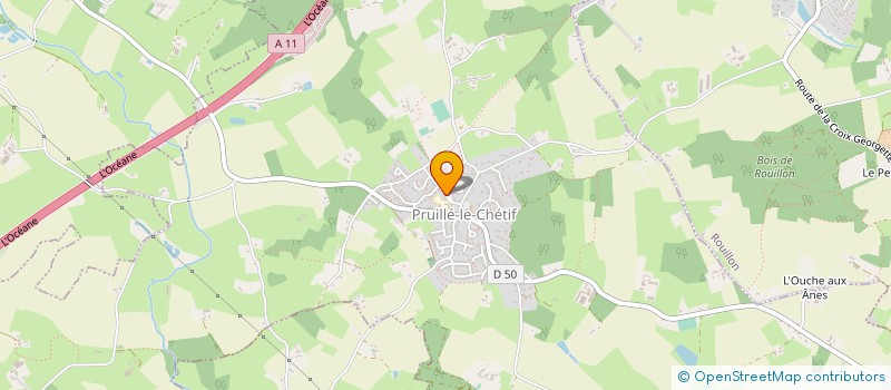 localisation de l'entreprise MONSIEUR REMY TISON  PRUILLE-LE-CHETIF