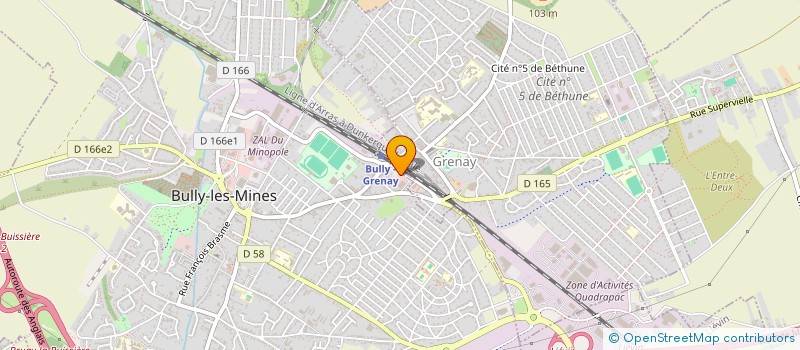 localisation de l'entreprise MONSIEUR REMY TISSERAND  GRENAY