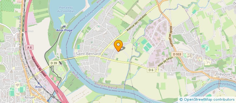 localisation de l'entreprise MONSIEUR REMY TORILLON  SAINT-BERNARD