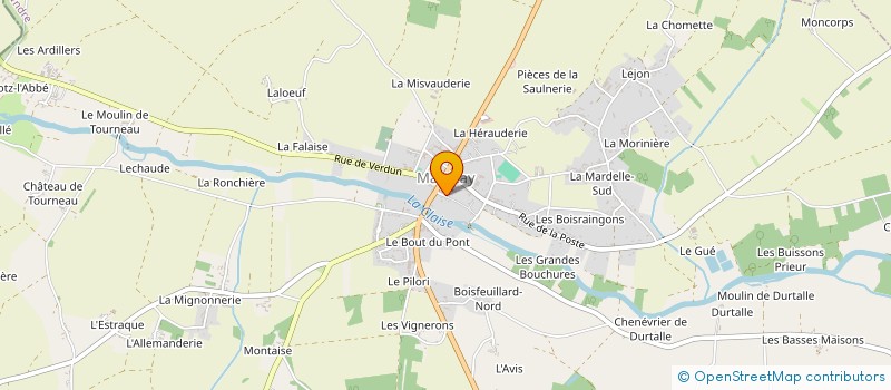 localisation de l'entreprise MONSIEUR REMY TORTIA à MARTIZAY