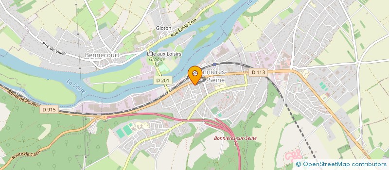 localisation de l'entreprise MONSIEUR REMY TOULOUSE  BONNIERES-SUR-SEINE