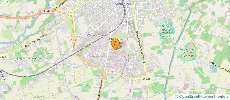 localisation de l'entreprise MONSIEUR REMY TRAMIER  CARPENTRAS