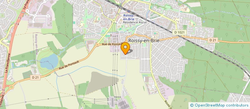 localisation de l'entreprise MONSIEUR REMY TRAN à ROISSY-EN-BRIE