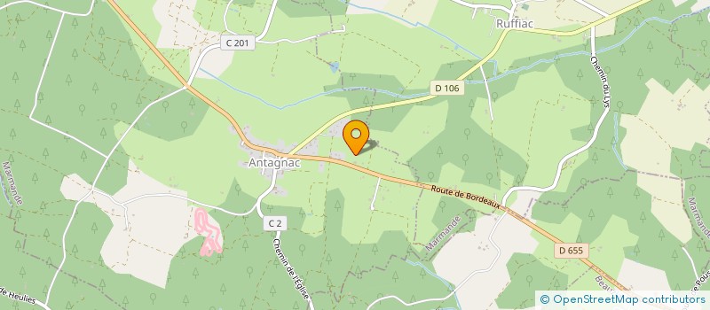 localisation de l'entreprise MONSIEUR REMY TRANCHANT  ANTAGNAC