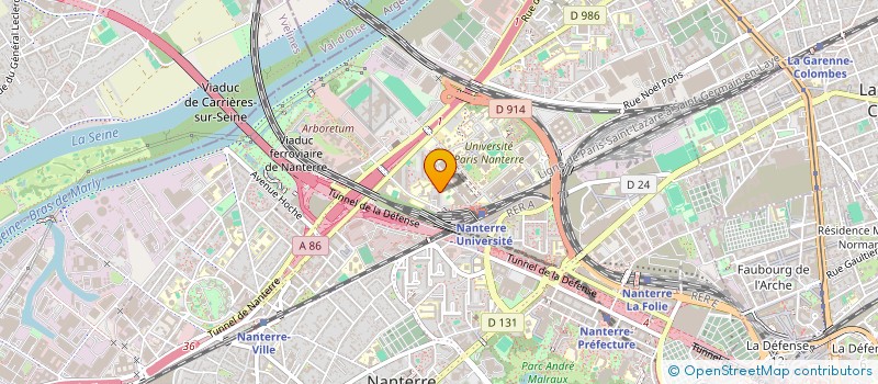 localisation de l'entreprise MONSIEUR REMY TREPY  NANTERRE