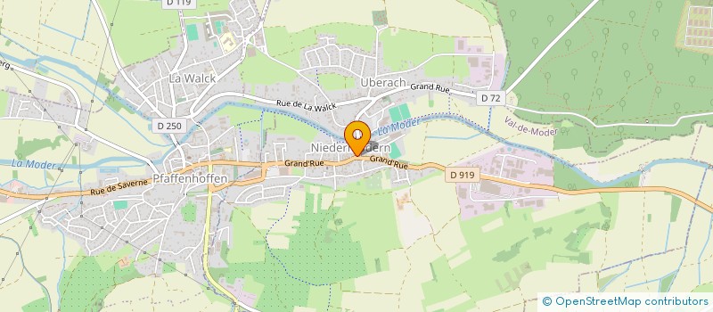 localisation de l'entreprise MONSIEUR REMY TREU  NIEDERMODERN